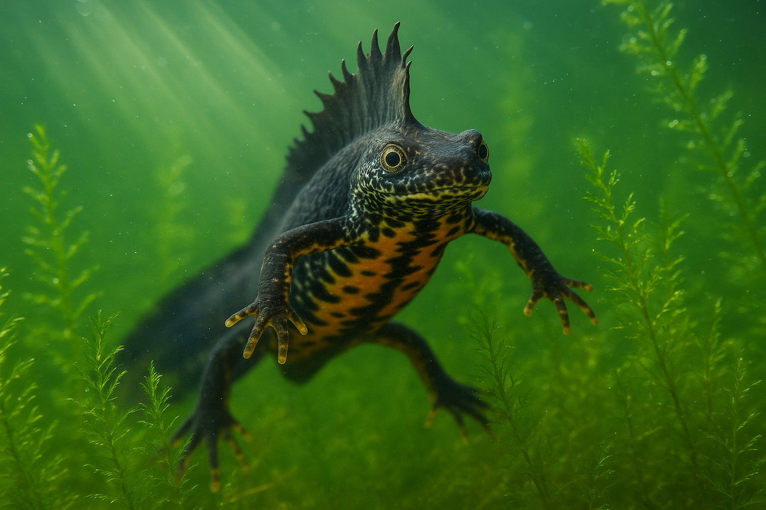 Kamsalamander eDNA